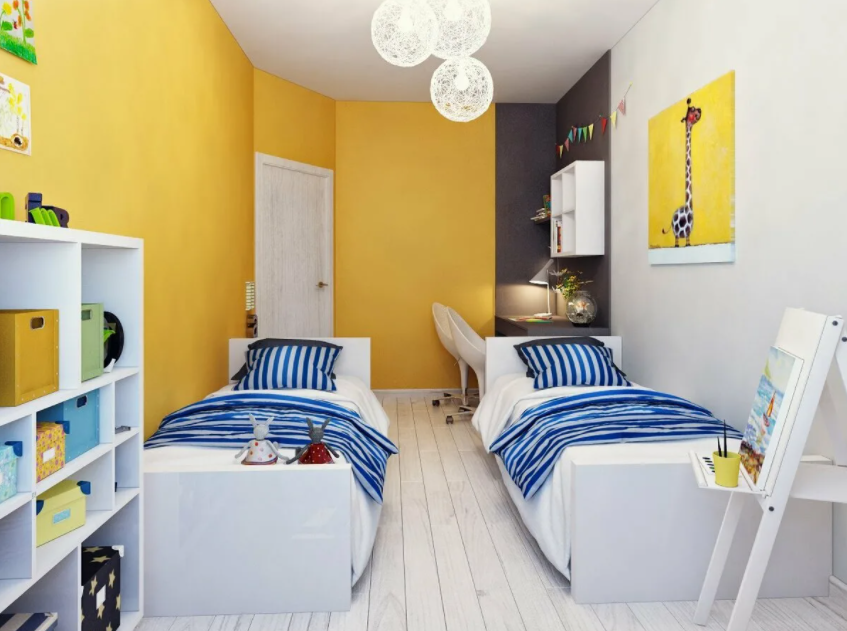 Детская комната для близнецов | myDecor