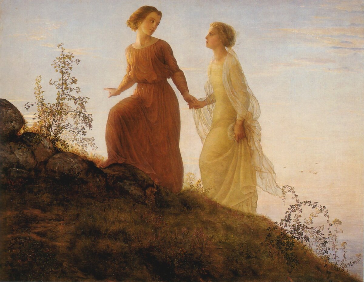 Поэма хорошо картина. Художник Луи Жанмо. Луи Жанмо (Louis Janmot, 1814 - 1892). Анн-Франсуа-Луи Жанмо. Луи Жанмо (Anne-François-Louis Janmot) художник..