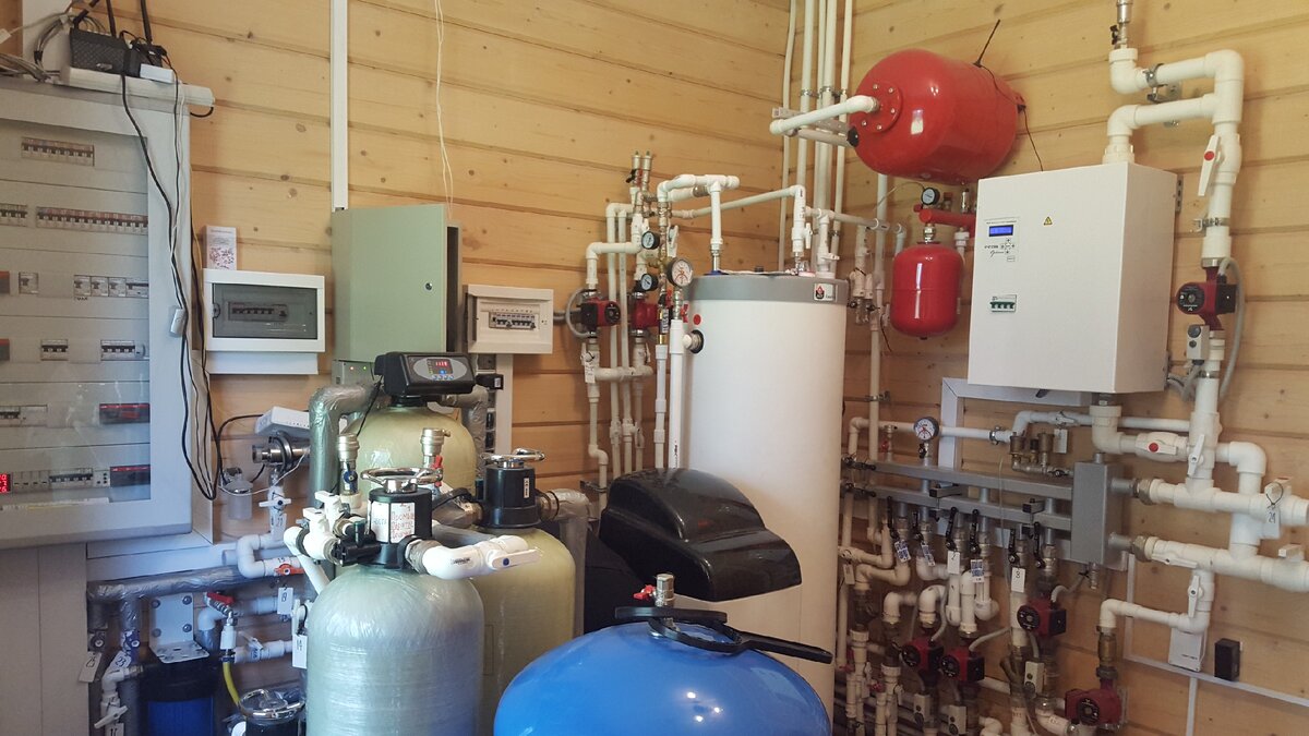 Система водоочистки и водоподготовки в коттедже