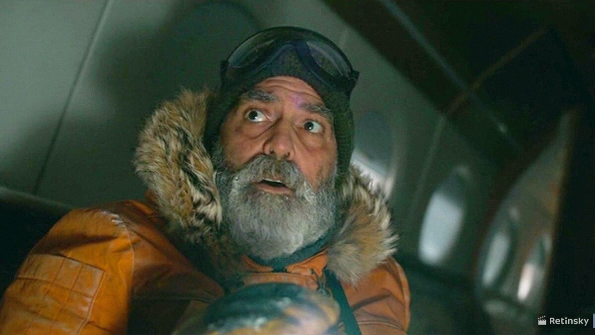 Кадр из фильма «Полночное небо», режиссёр Джордж Клуни, 2020 год