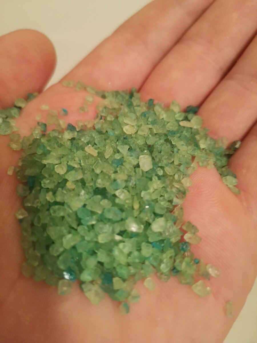 Кристаллы морской соли