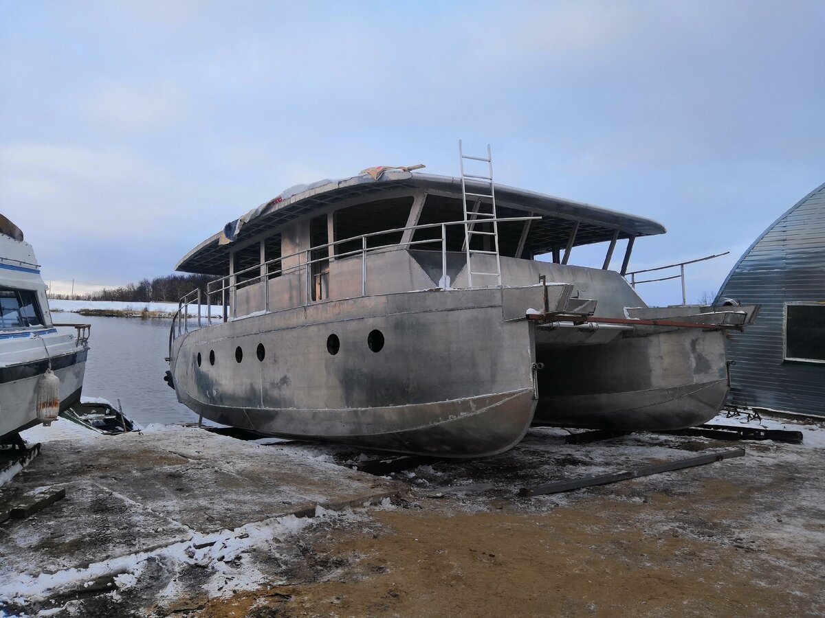 Моторные катамараны своими руками