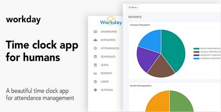 Workday ~ Приложение для учета рабочего времени
