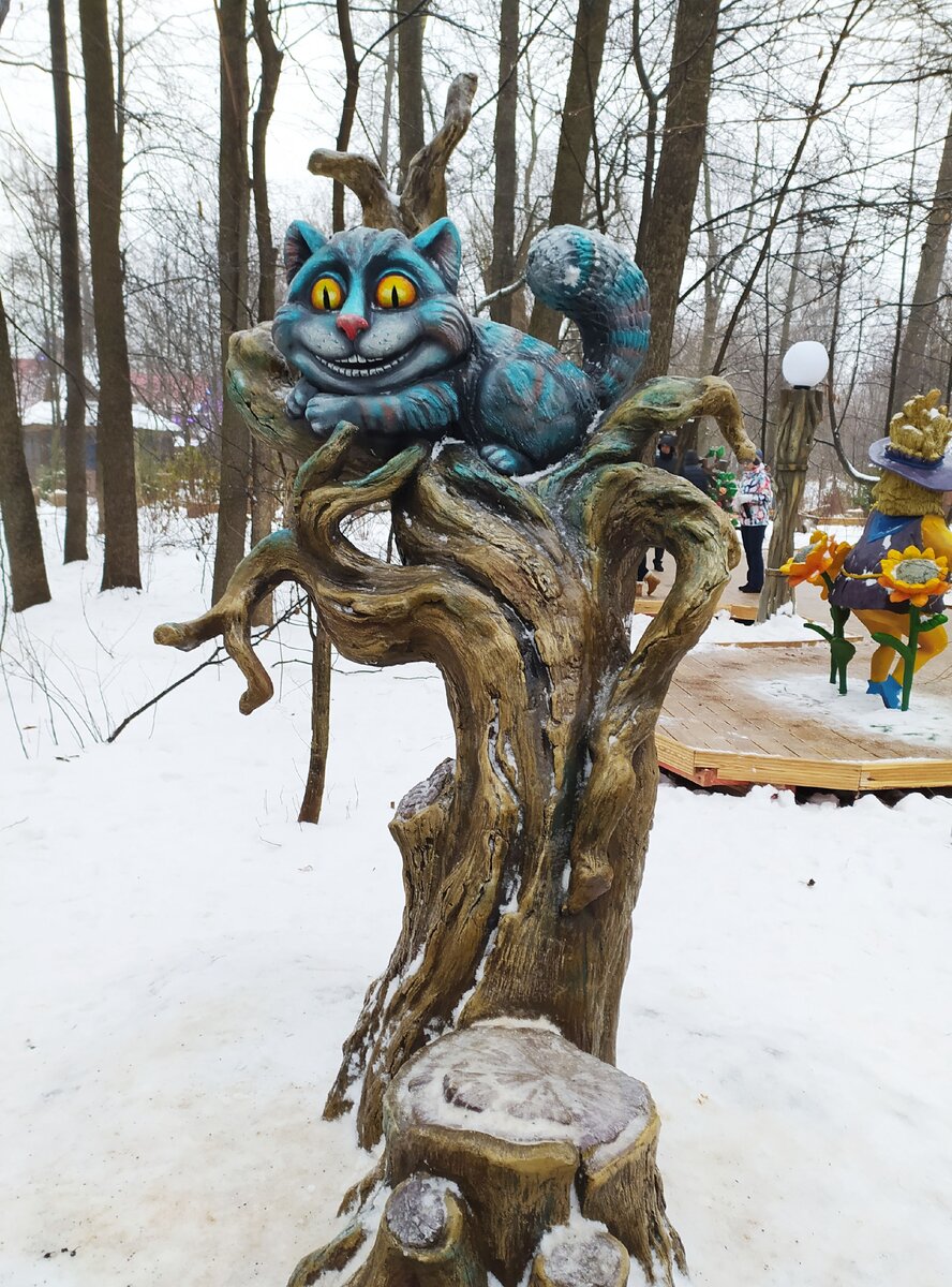 Чеширский кот со своей обворожительной улыбкой