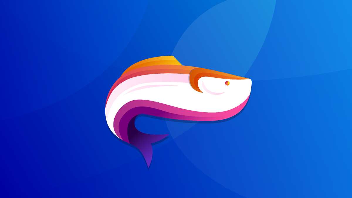 Рыбка в Adobe Illustrator