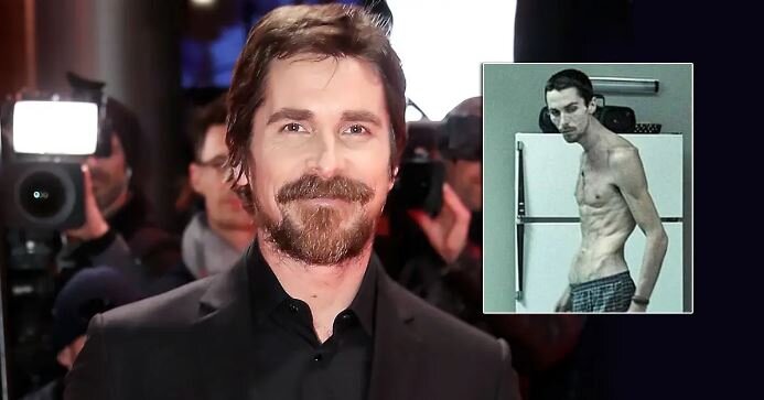 Кристиан Бэйл на диете ради роли в Машинисте.