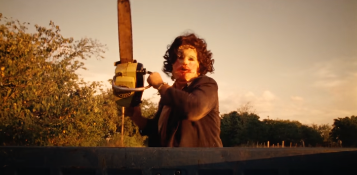 Кадр из фильма "Техасская резня бензопилой"