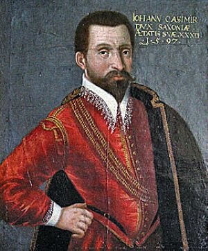 Герцог Иоганн Казимир, портрет 1597 г. Общественное достояние