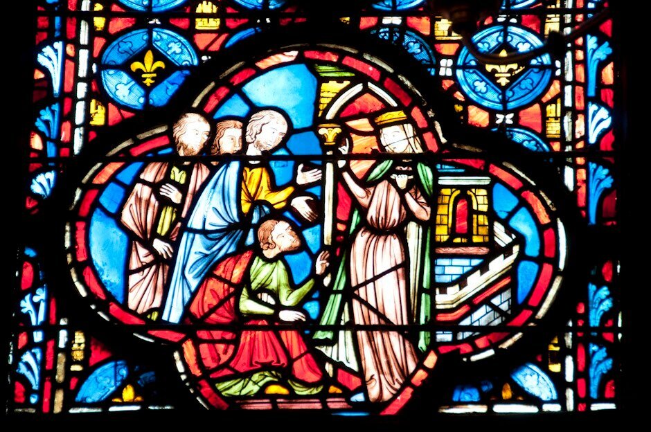 Пример витража