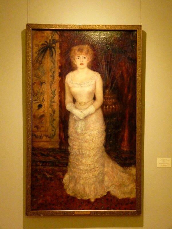 Ренуар. Портрет актрисы Жанны Самари. Эрмитаж. Фото из открытых источников