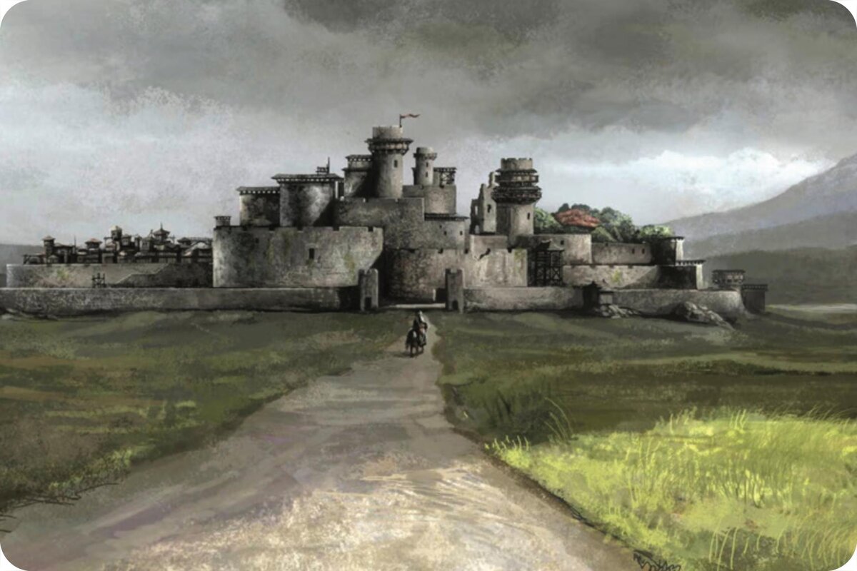 Из ночи в ночь Кейтилин видит один и тот же сон // Арт по вселенной "Игры престолов" из открытых источников