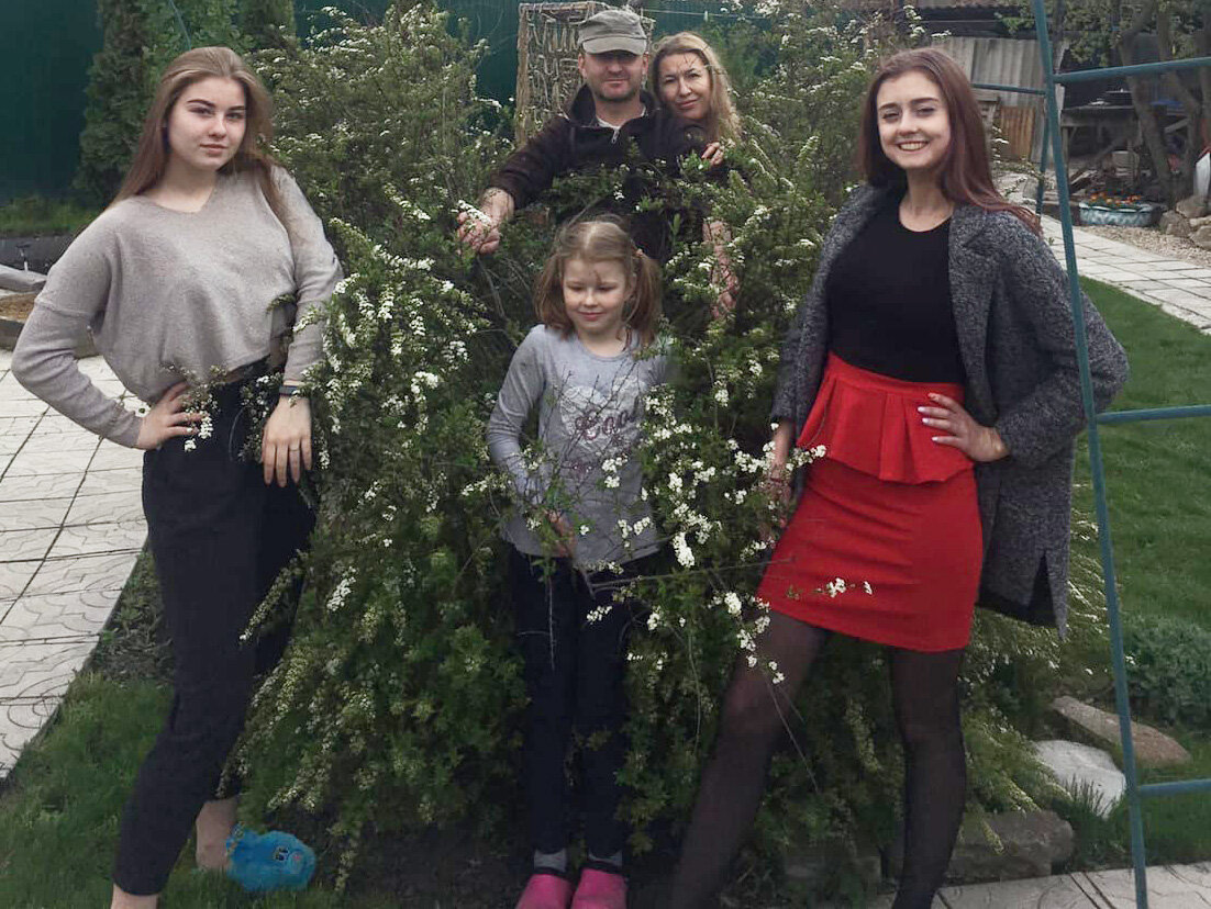 Моя любимая семья.