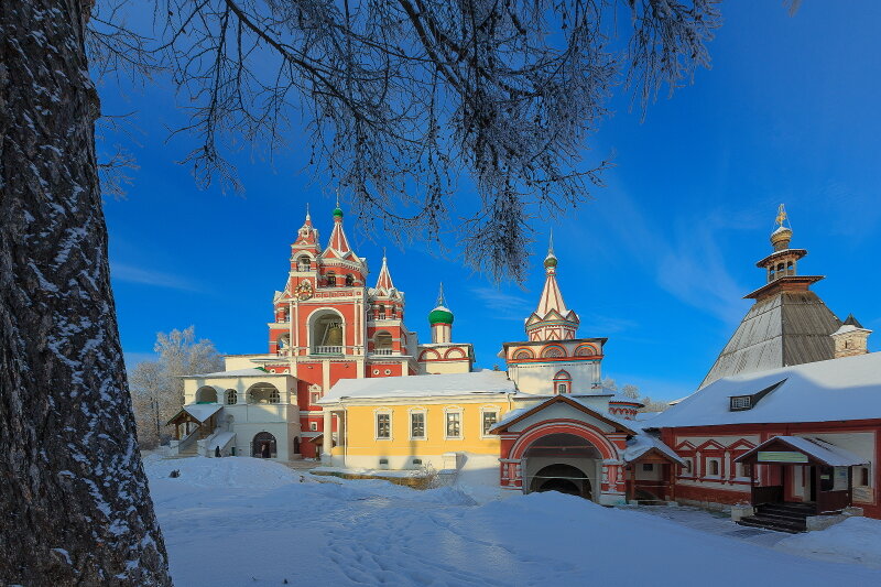 Саввино Сторожевского в Звенигороде 1400