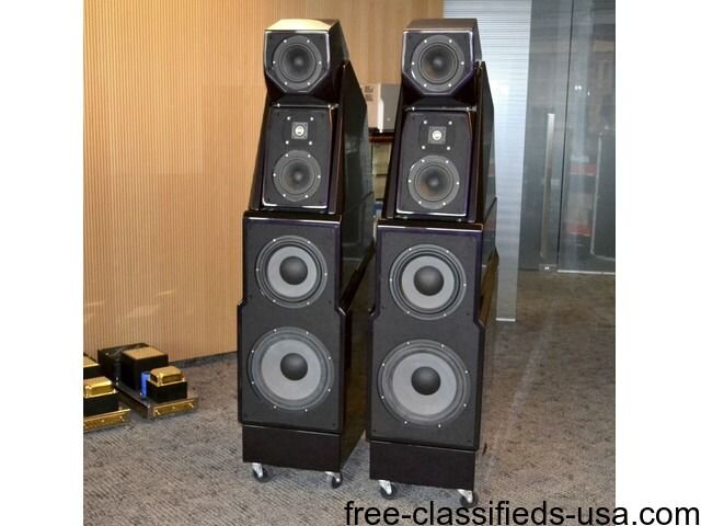 Aкустика Wilson audio  МАХ    Масса 560 кг    Цена  60 тыс $ 