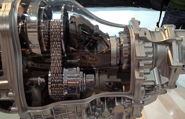 Вариаторная коробка в разрезе