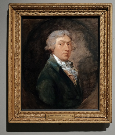 Томас Гейнсборо (1727-1787). Автопортрет, около 1787. Холст, масло