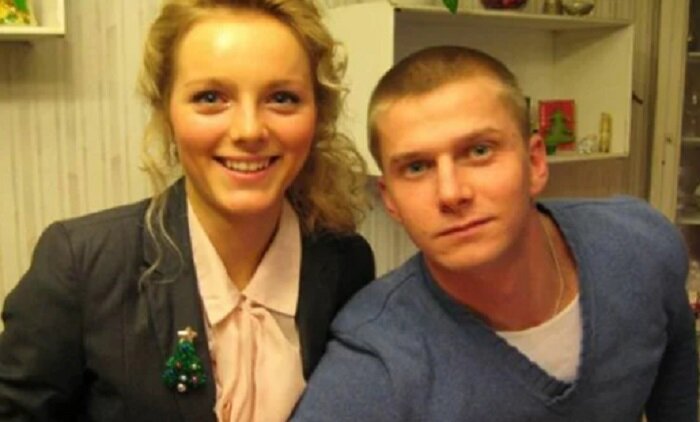 Роман Курцын с женой Анной Назаровой