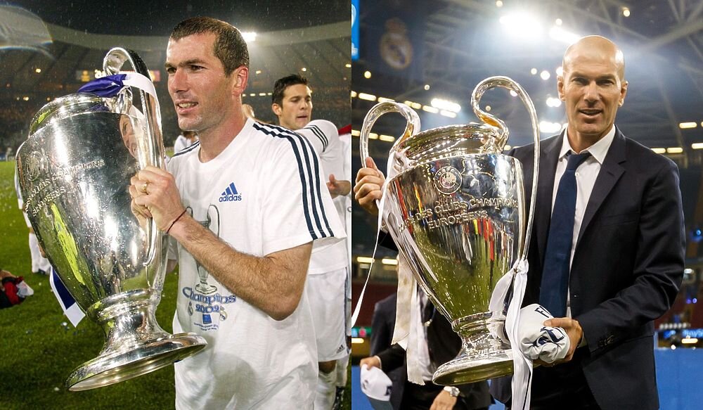 Зидан - игрок/Зидан-тренер