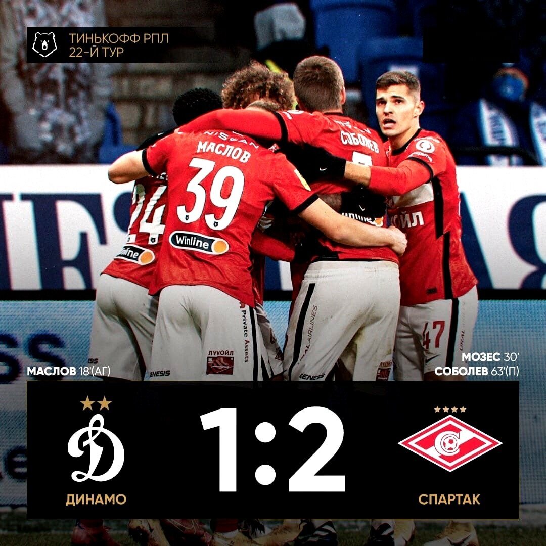 Спартак смог одержать волевую победу!
