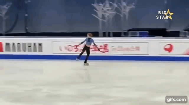 Тренировка александры трусовой