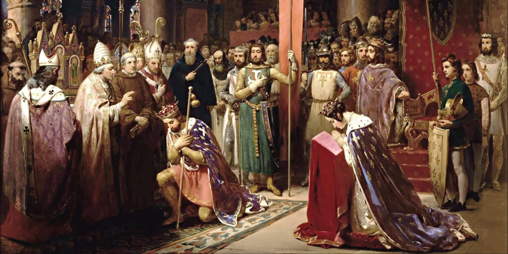Людовик VII. Jean Baptiste Mauzaisse