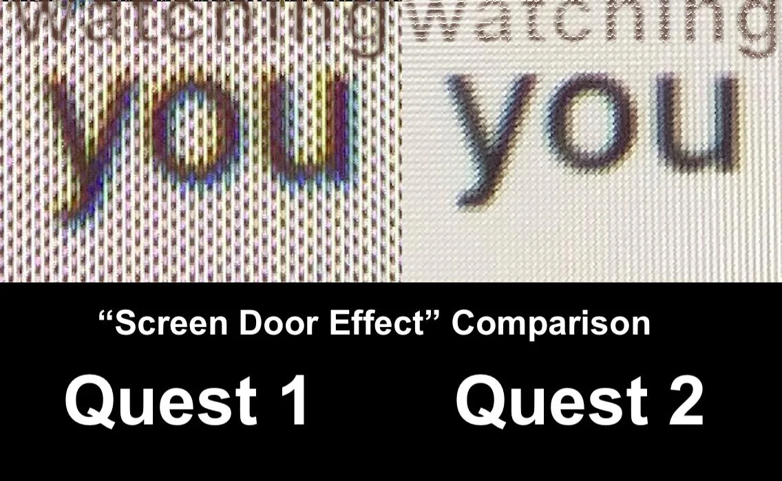Quest 2 экран. Эффект Screen-Door.. Screen Door Effect. Screen-Door” Effect VR. Окулус квест 1.