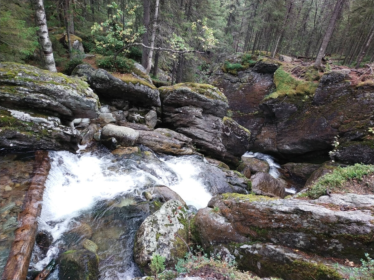 Брызги и водопады