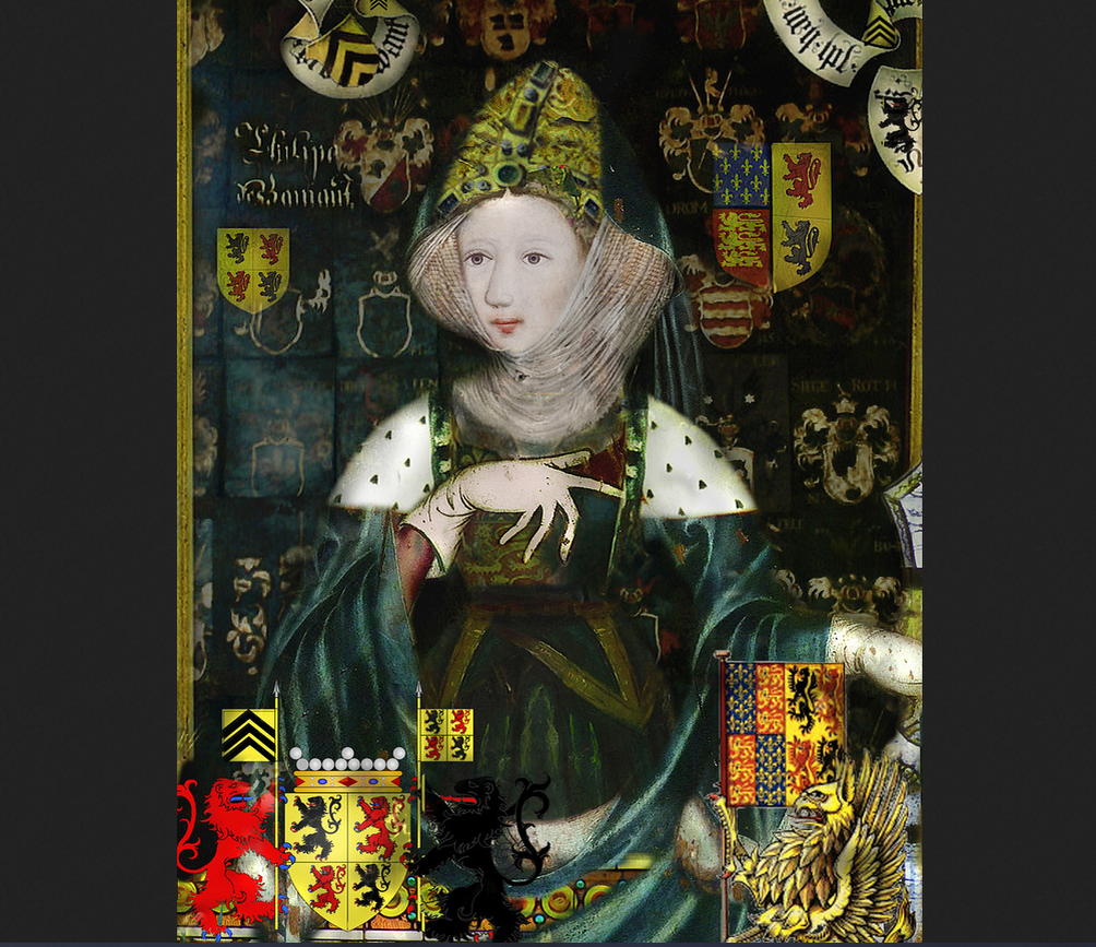 Неизвестный художник. "Филиппа Геннегау"