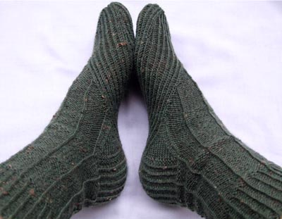 Продолжаю собирать необычные способы вязания носков 1. Носки с подошвой -арка или структурные арочные носки.-2