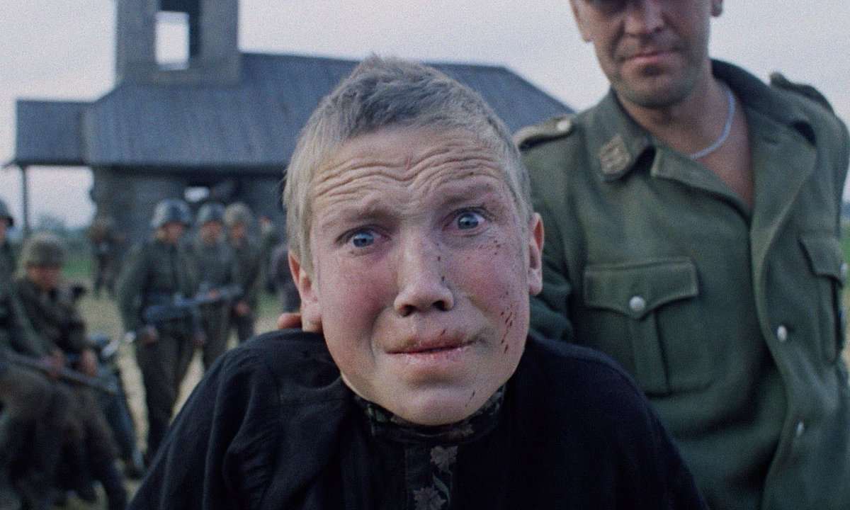 Кадр из фильма" Иди и смотри" реж . Элем Климов 