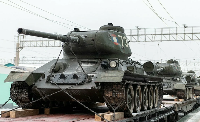 Танки Т-34-85 до недавнего времени стояли на вооружении Армии Лаоса (фото из открытых источников)