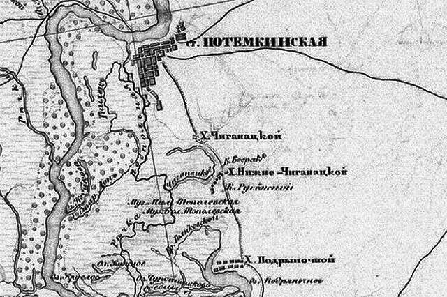 Большой потемкинский остров карта