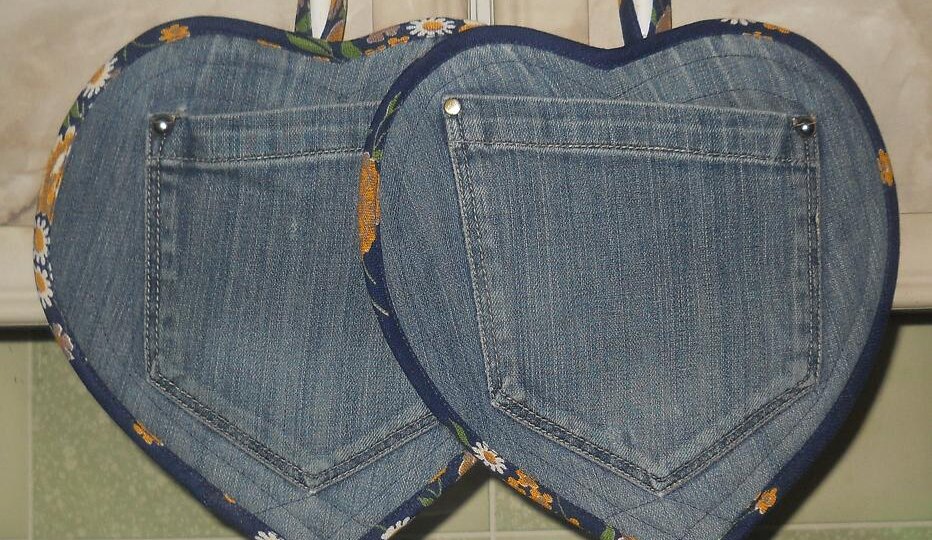 Мастер-класс.Прихватка - валентинка.