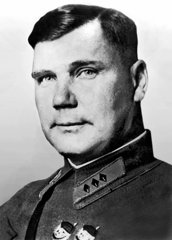 Комкор В.Я. Качалов. 1938 г.