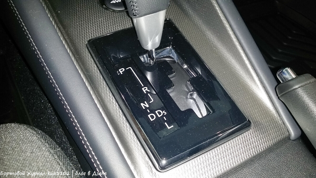 Режимы коробки передач кроссовера Mitsubishi ASX. Автор фотографии kua1102