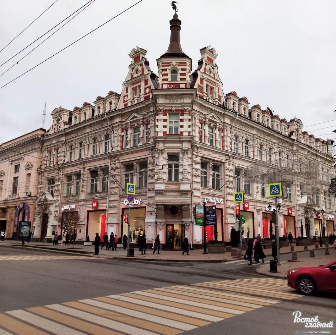 Угол Большой Садовой и переулка Крепостного. Архитектура, Город, Фотографии