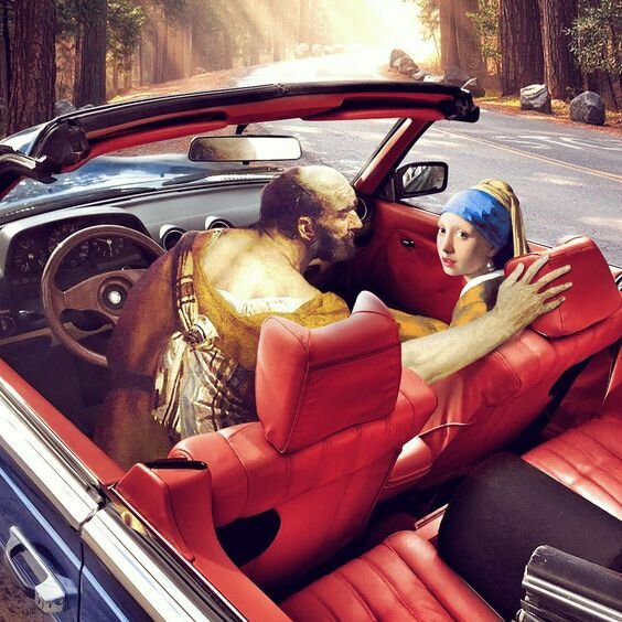 Alla Mingaleva "vermeer&veronese"