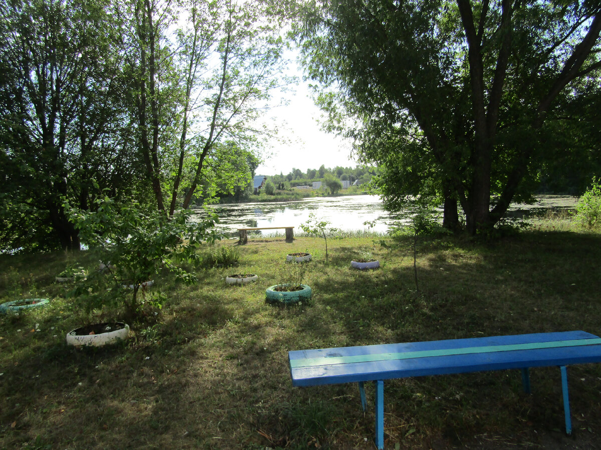 Село Хромцово Ивановской области. Пруд.