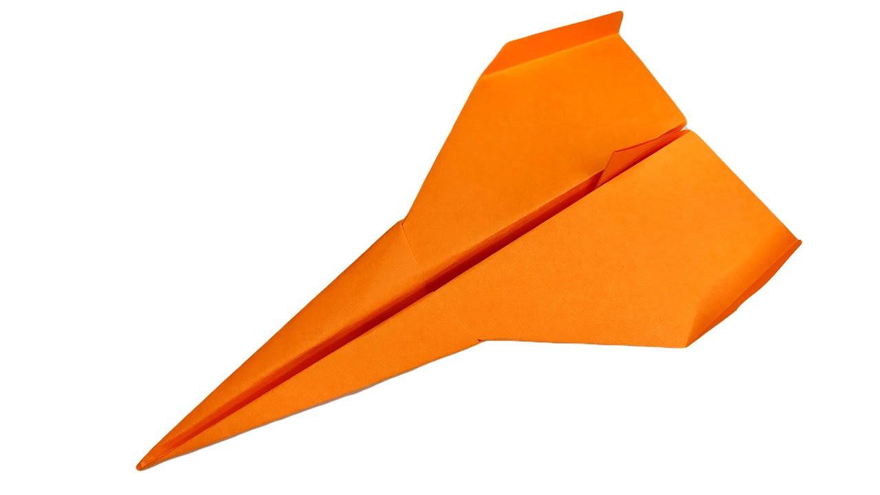 Как сделать оригами самолёт-истребитель из бумаги