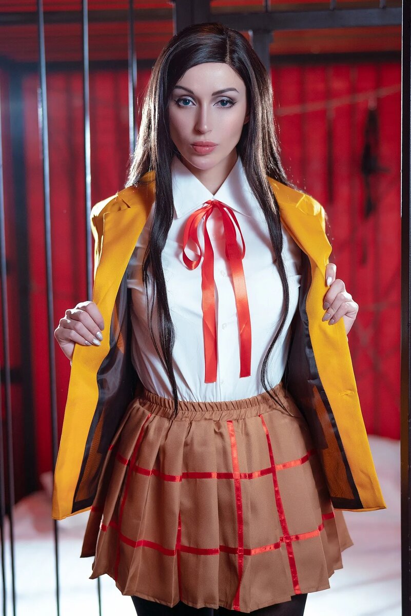 Косплей на героинь аниме Prison School. Персонажи: Мари Курихара и Мейко Шираки. Косплееры: Himera и Octokuro. Источник: «ВКонтакте».   📷