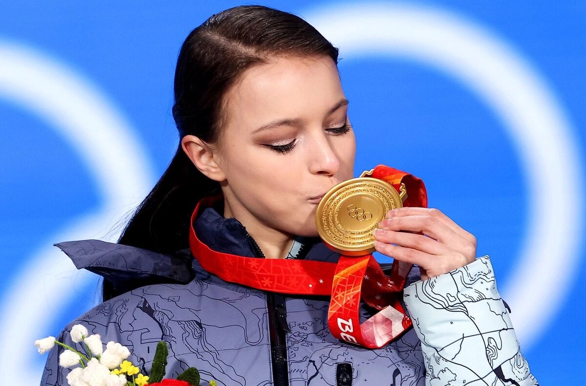 Анна Щербакова Олимпийская чемпионка