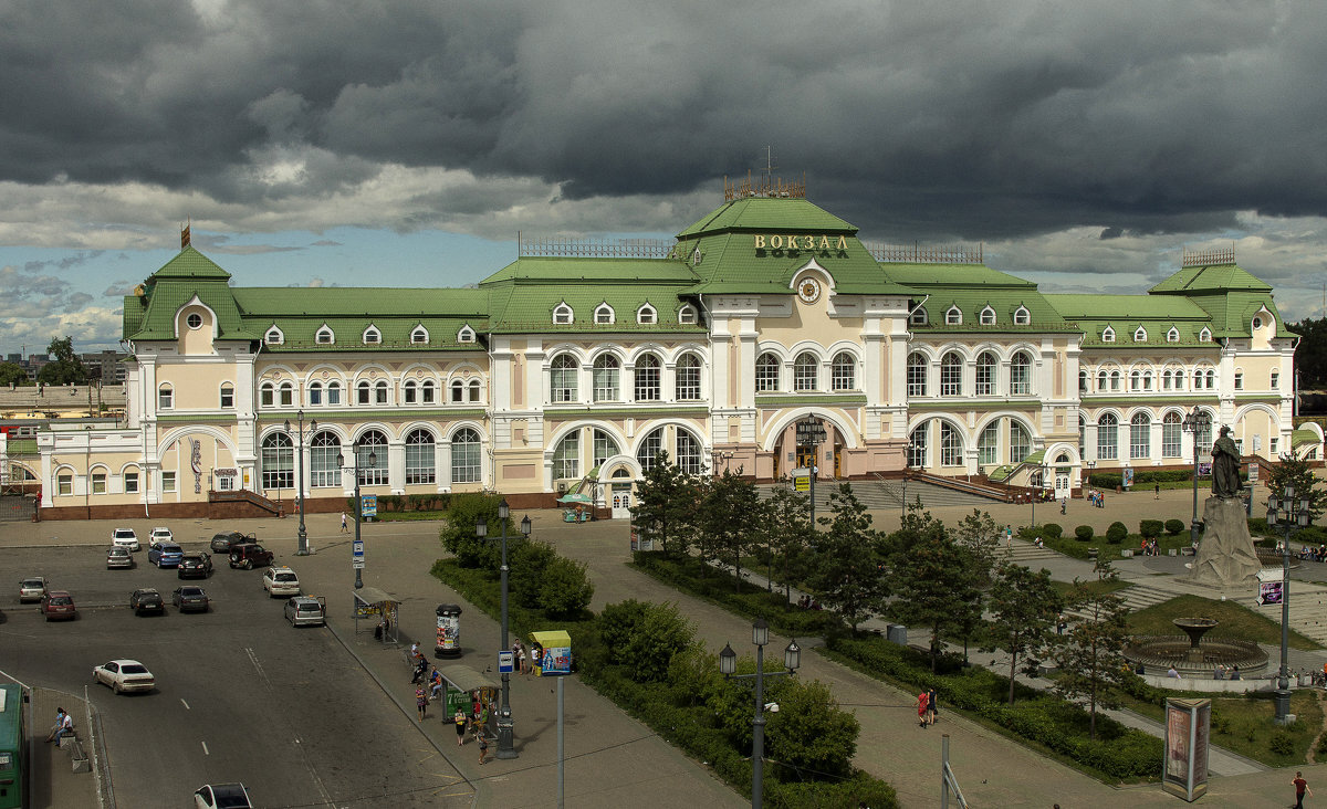 Фото на вокзале хабаровск