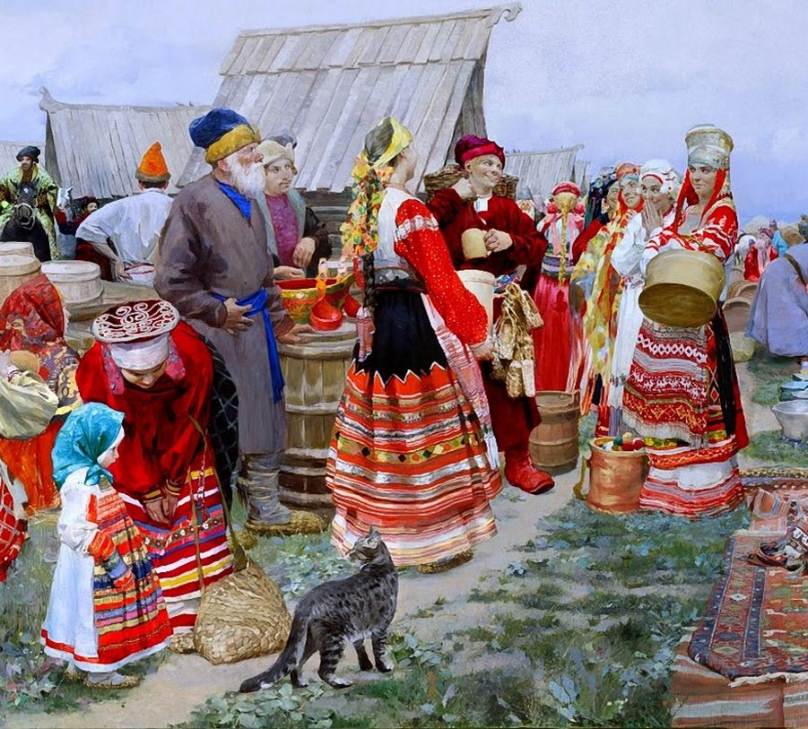 Традиционные занятия русского народа. Свенская ярмарка в 17 веке. Свенская ярмарка в 18 веке.