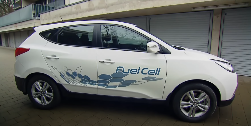    Внешний вид Hyundai ix35 FCEV. Фото: YouTube.com