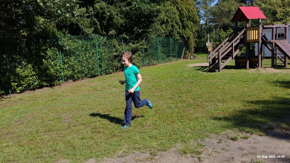 Наш бегунок. 