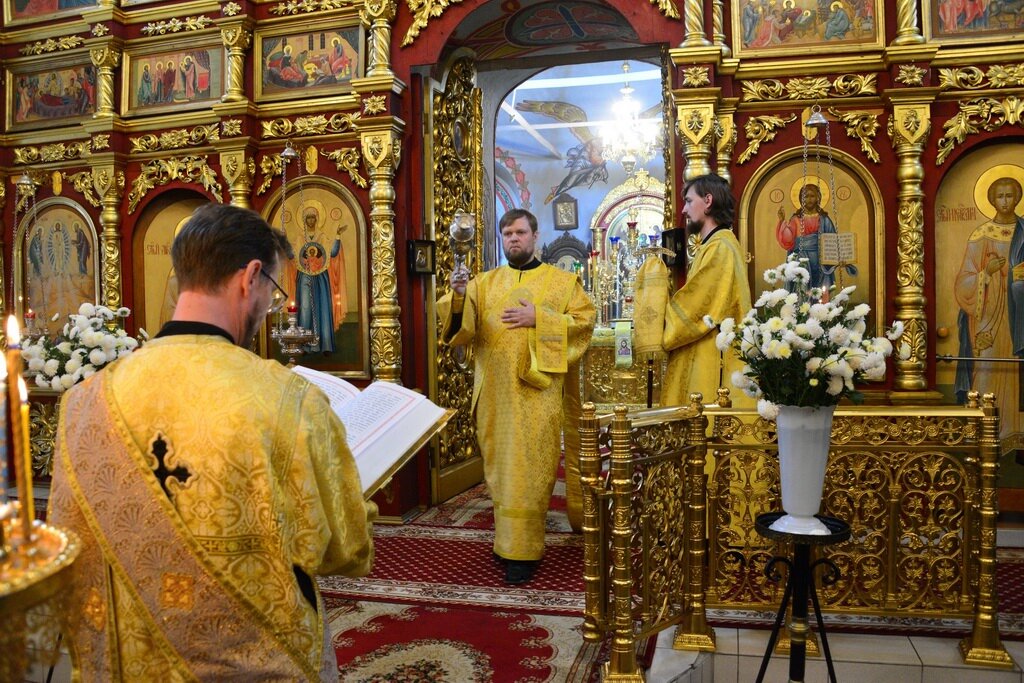 Свято Вознесенский собор Алагир Пономари клирос