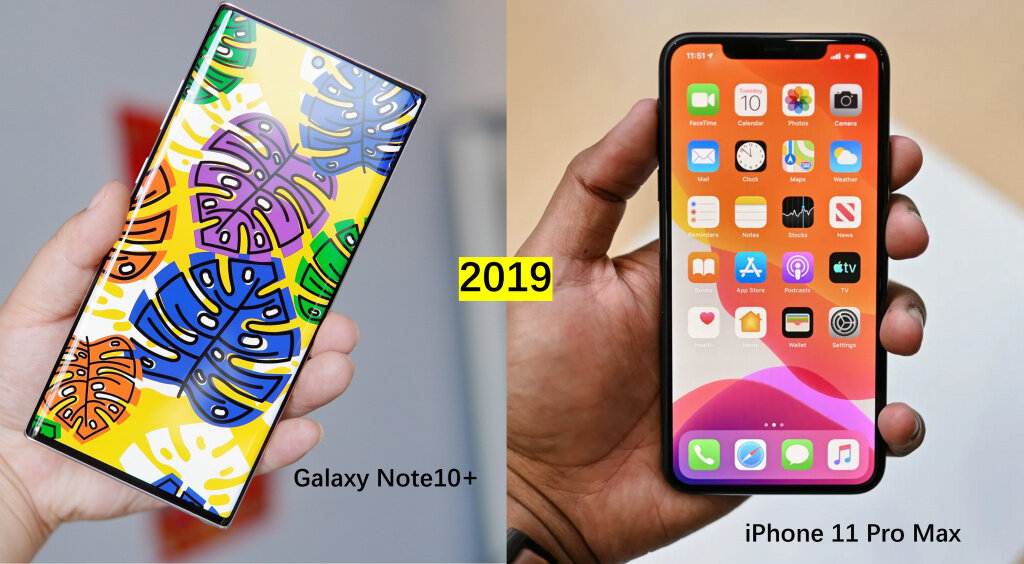    iPhone VS Galaxy