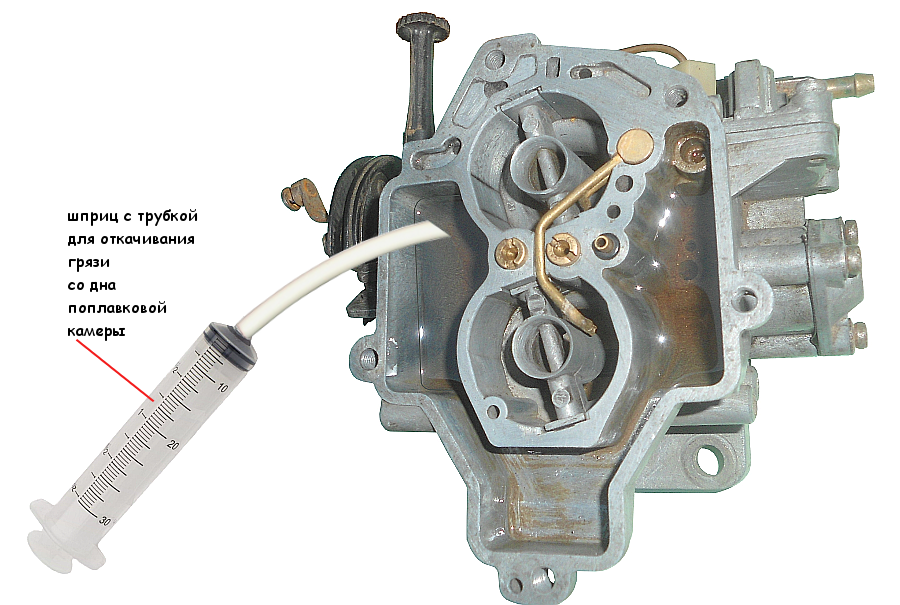 поплавковая камера карбюратора