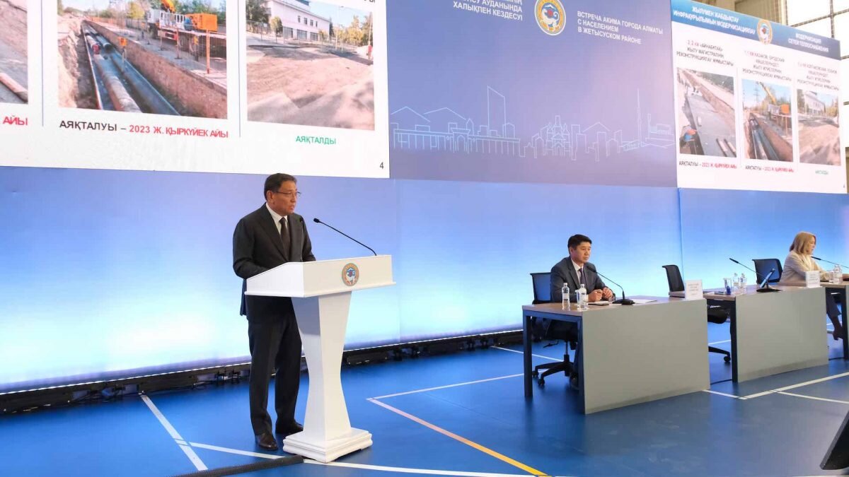    Фото: Акимат Алматы Рашид Ахмежанов