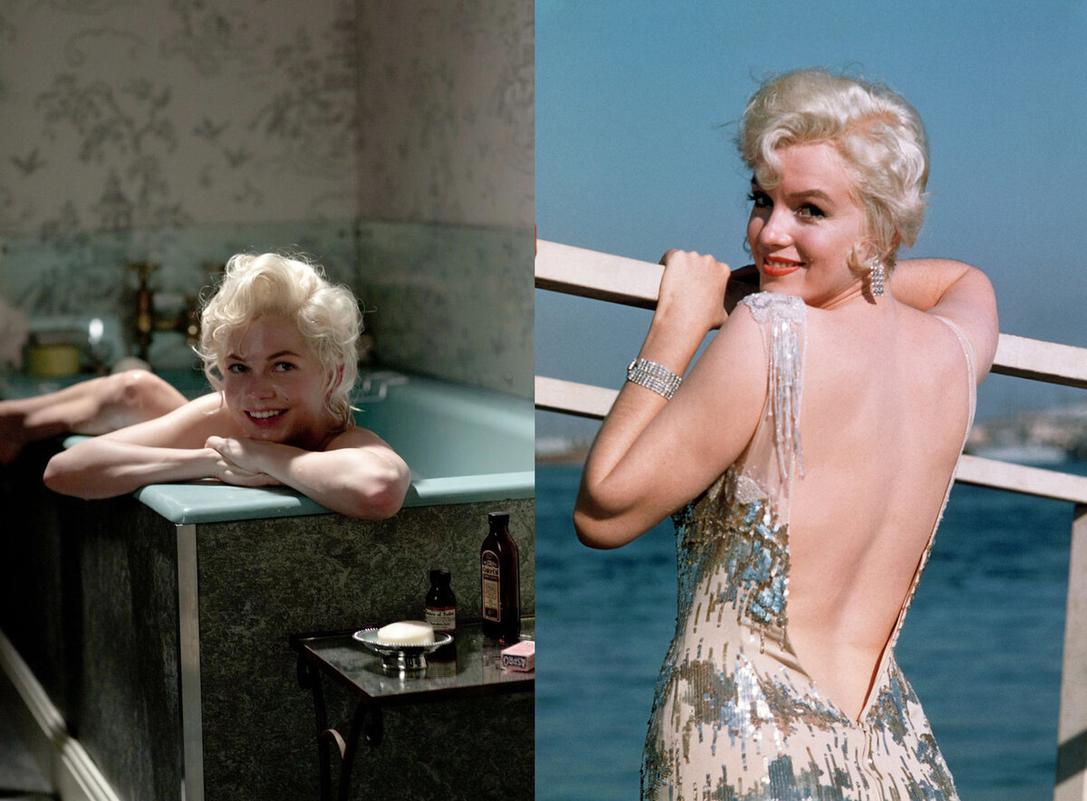 Мишель Уильямс. Кадр из фильма / Мерлин Монро.